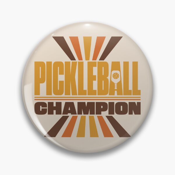 Item preview, Pickleball Champion Bold Typography - Mens Retro Sports Text Art - Vintage Paddle Gift designed and sold by BelievingCreate.