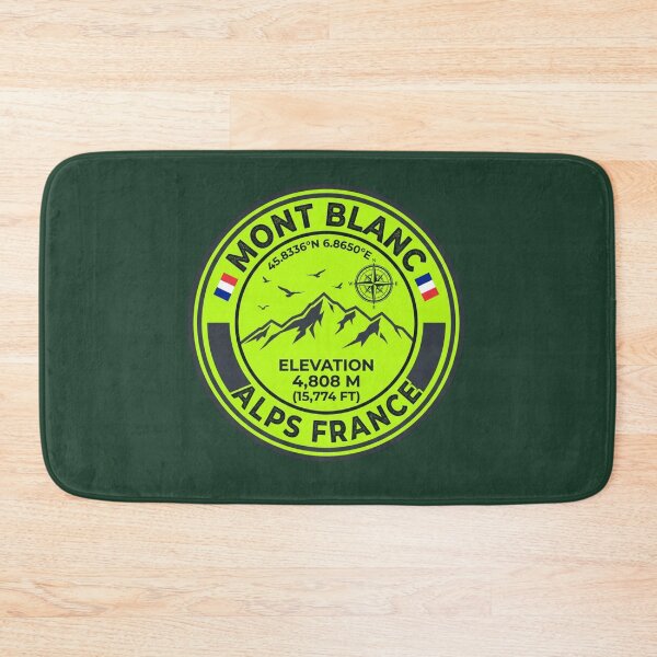 Item preview, Mont Blanc France Alps Highest Peak Elevation 4808m designed and sold by jeshands.