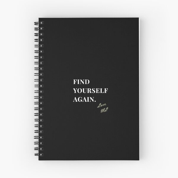 Item preview, ML "Find Yourself Again." Quote designed and sold by ML-MariaLuisa.