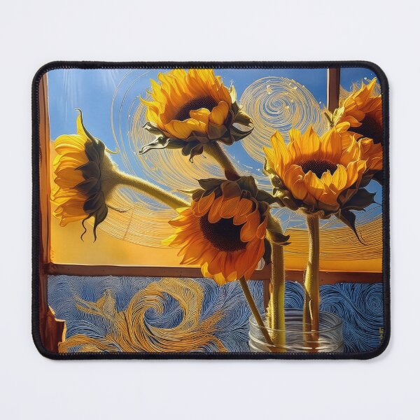 Item preview, Sunflower Window designed and sold by Katherine Anne Michelle Minerva.