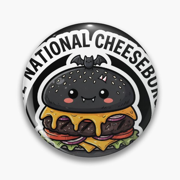 Item preview, Spooky Cheeseburger Cheeseburger Day September 18th designed and sold by OH-MY-GOTH.