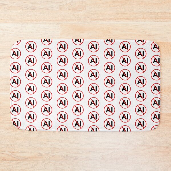 Item preview, Anti AI Emblem designed and sold by FAD-Designs.