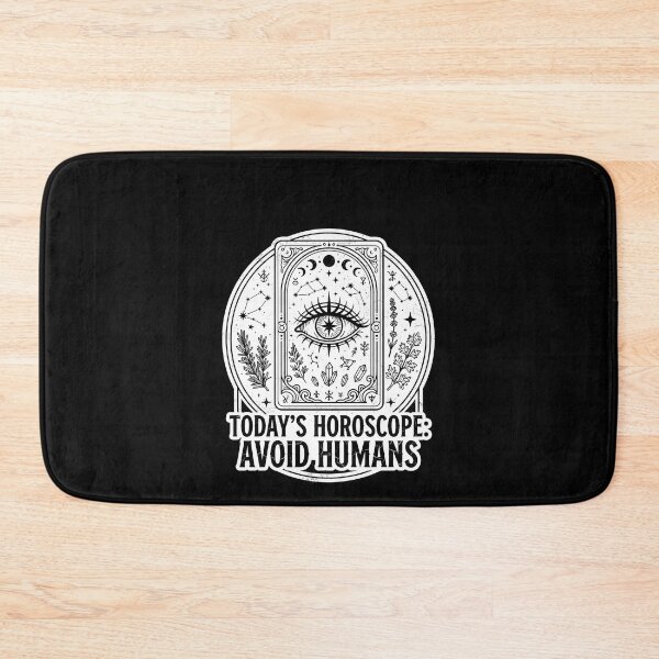 Item preview, Today's horoscope: People avoid Goth Tarot Astrology designed and sold by OH-MY-GOTH.