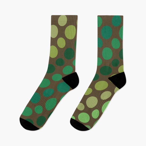 Item preview, Green and Olive Abstract Circle Pattern designed and sold by inspiration3.