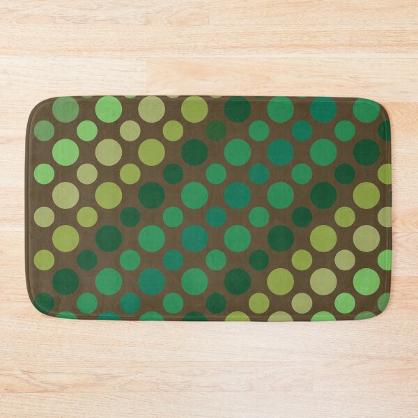 Item preview, Green and Olive Abstract Circle Pattern designed and sold by inspiration3.