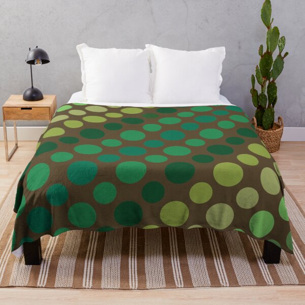 Item preview, Green and Olive Abstract Circle Pattern designed and sold by inspiration3.