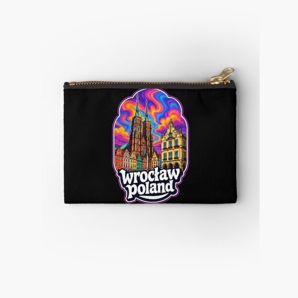 Item preview, Wroclaw City Poland Travel Trippy designed and sold by TomFrontierArt.
