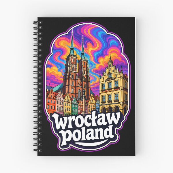 Item preview, Wroclaw City Poland Travel Trippy designed and sold by TomFrontierArt.