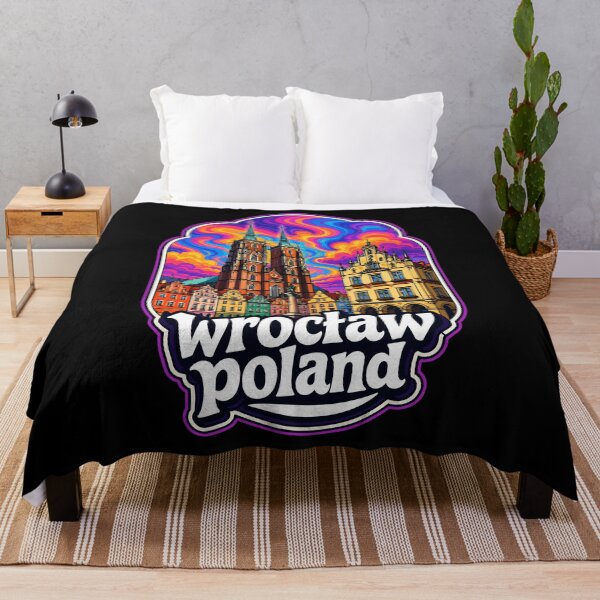 Item preview, Wroclaw City Poland Travel Trippy designed and sold by TomFrontierArt.