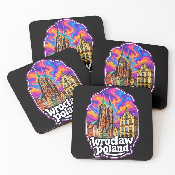 Item preview, Wroclaw City Poland Travel Trippy designed and sold by TomFrontierArt.
