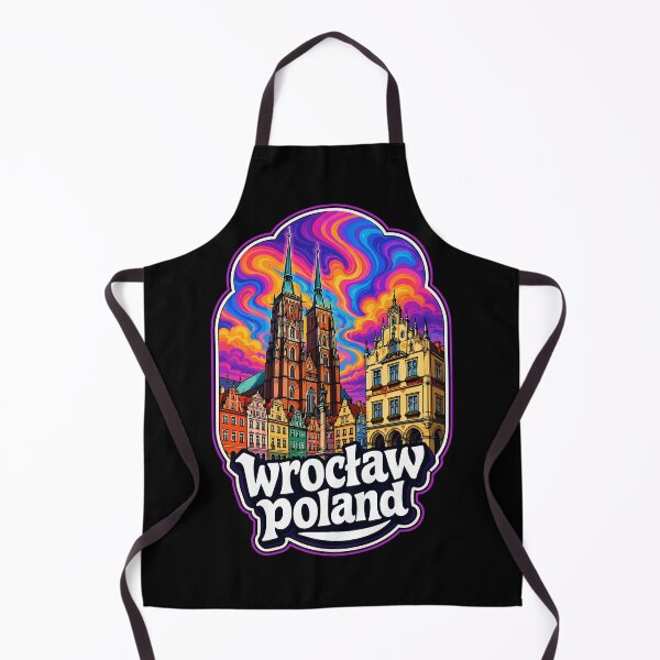 Item preview, Wroclaw City Poland Travel Trippy designed and sold by TomFrontierArt.