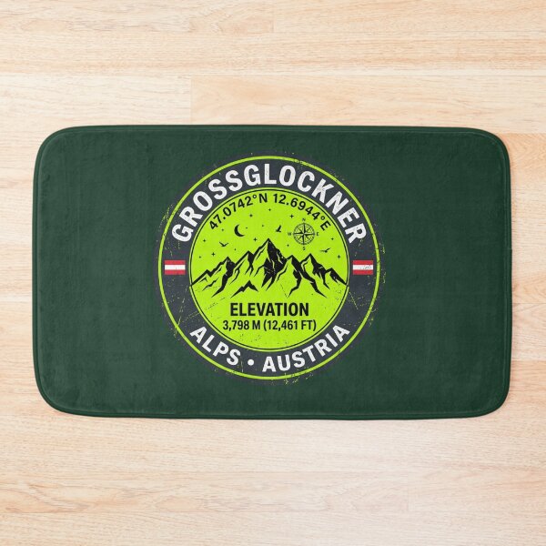 Item preview, Grossglockner Austria Alps Highest Peak Elevation 3798m designed and sold by jeshands.