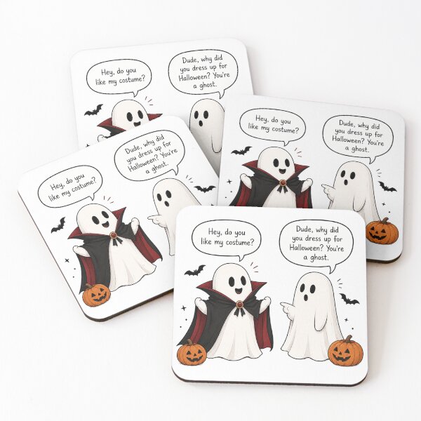 Item preview, Funny ghost Halloween costume design designed and sold by KLflorals.