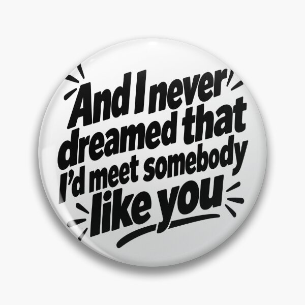 Item preview, And I Never Dreamed – Romantic Retro Typography - Black designed and sold by Strongermind.