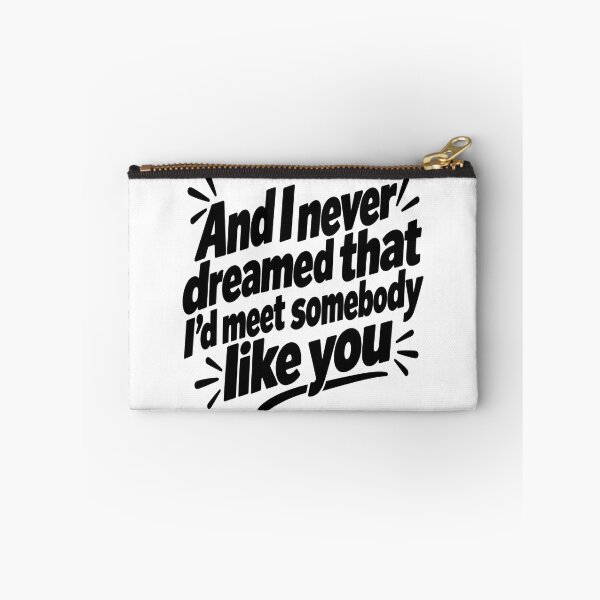 Item preview, And I Never Dreamed – Romantic Retro Typography - Black designed and sold by Strongermind.
