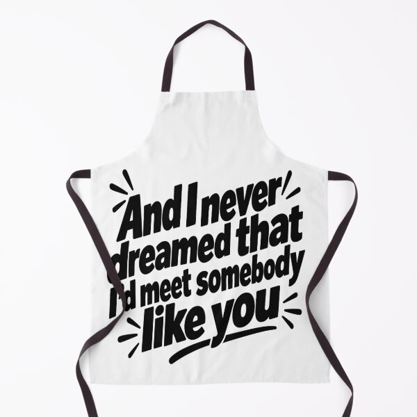 Item preview, And I Never Dreamed – Romantic Retro Typography - Black designed and sold by Strongermind.