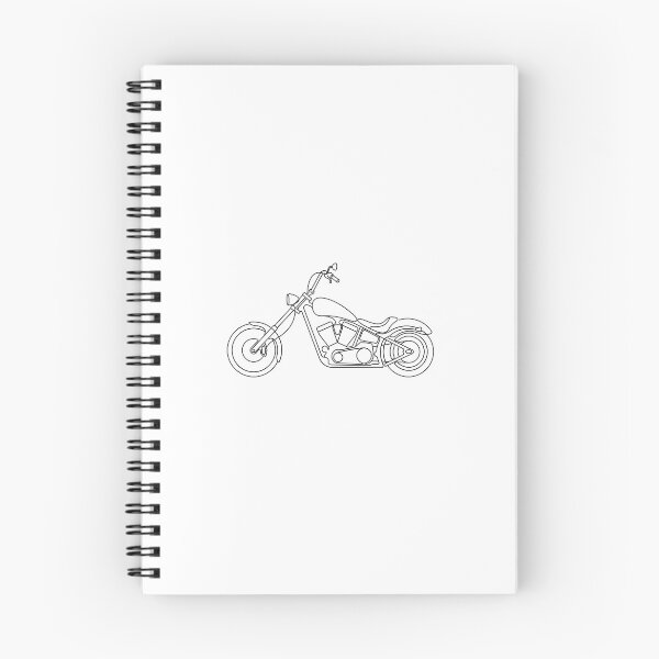 Item preview, V Twin Cruiser Minimalist Silhouette Custom Biker T-Shirt designed and sold by ThrottleEcho.