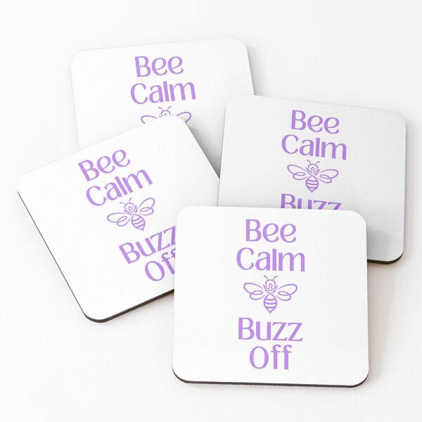 Item preview, Bee Calm Buzz Off - Lavender  designed and sold by CraftyBrandyBoutique.