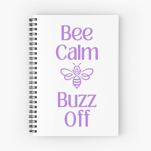 Item preview, Bee Calm Buzz Off - Lavender  designed and sold by CraftyBrandyBoutique.
