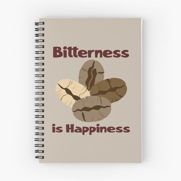Item preview, coffee beans. Bitterness is happiness. Bitter espresso coffee designed and sold by hitNmiss.