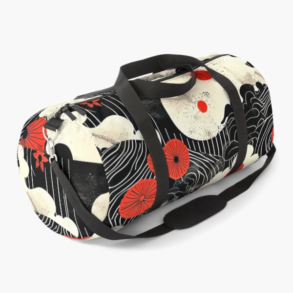 Item preview, Japandi Red, Black, And White Harmony Designs Abstract designed and sold by DEC02.