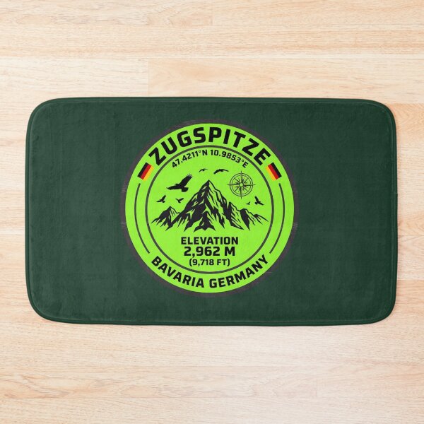 Item preview, Zugspitze Germany Bavaria Highest Peak Elevation 2962m designed and sold by jeshands.