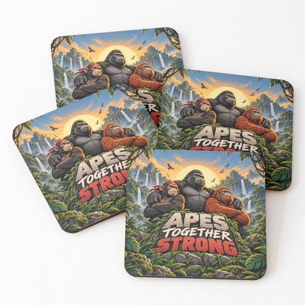 Item preview, Apes Together Strong designed and sold by nikkolaus.