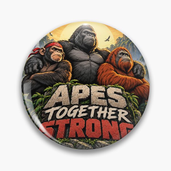Item preview, Apes Together Strong designed and sold by nikkolaus.