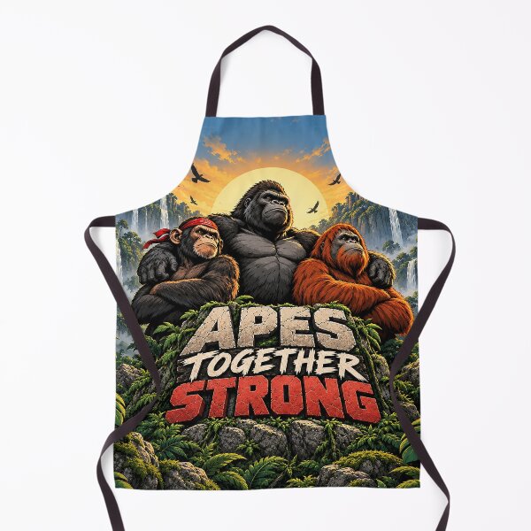 Item preview, Apes Together Strong designed and sold by nikkolaus.
