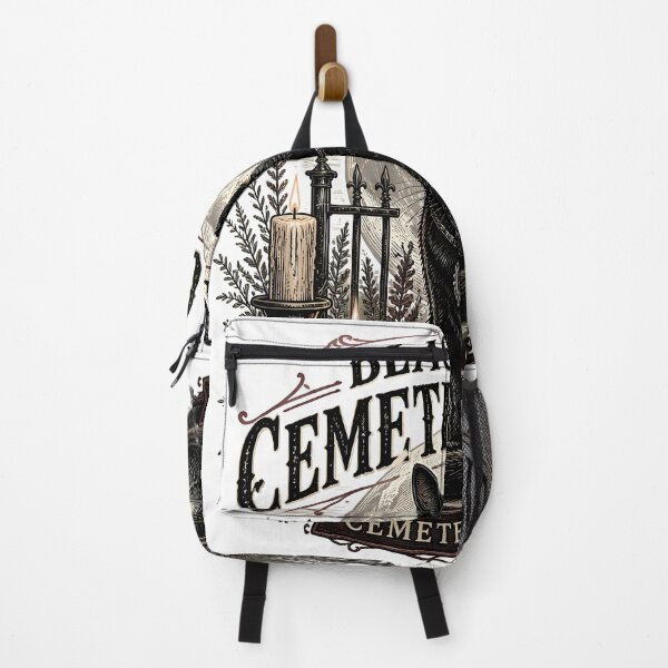 Item preview, BLACK CAT CEMETERY CLUB Cemetery Coven Halloween Gothic Engraving designed and sold by BernoNickel.