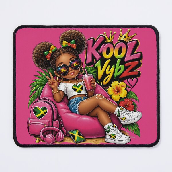 Item preview, Title Kool Vybz Pink Aesthetic Girl Streetwear Graffiti Art designed and sold by digitalbob60.
