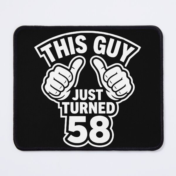 Item preview, This Guy Just Turned 58 | Fifty Eighth Birthday For Him designed and sold by SofiBlair.