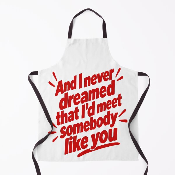 Item preview, And I Never Dreamed – Romantic Retro Typography red designed and sold by Strongermind.