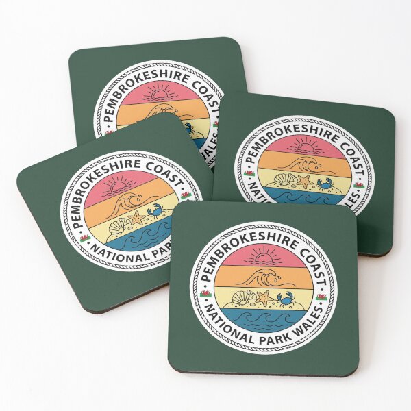 Item preview, Pembrokeshire Coast National Park Wales Coastal Travel Souvenir designed and sold by jeshands.