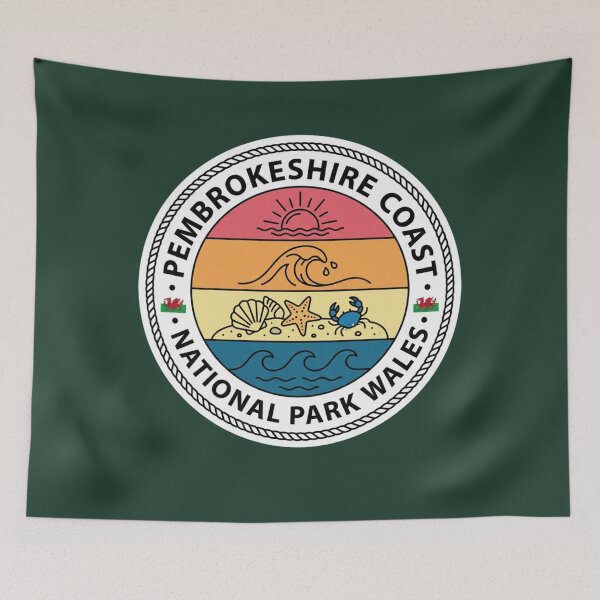 Item preview, Pembrokeshire Coast National Park Wales Coastal Travel Souvenir designed and sold by jeshands.