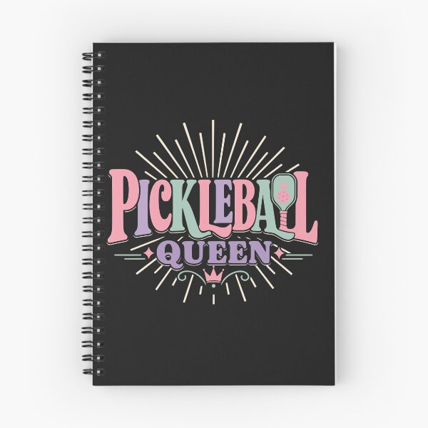 Item preview, Pickleball Queen Bold Typography - Womens Pastel Sports Text Art - Elegant Paddle Gift designed and sold by BelievingCreate.