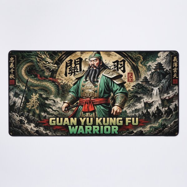Item preview, Guan Yu: Legendary Warrior of Loyalty and Honor designed and sold by Fei Long Design Hub.