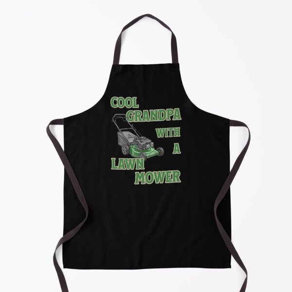 Item preview, Cool grandpa with a lawnmower designed and sold by ReneMM.