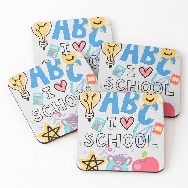 Item preview, Back to School Supplies Cute Teacher Student Classroom Pattern designed and sold by Aelmajaoui.
