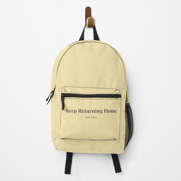 Item preview, Keep Returning Home Minimalist Black Typography Origins designed and sold by ORIGINS LINES.