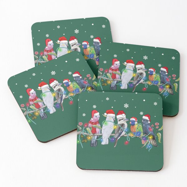 Item preview, Extra festive Australian Birds Christmas Australia Xmas Gift Men Woman Kids designed and sold by Amelia ART G.