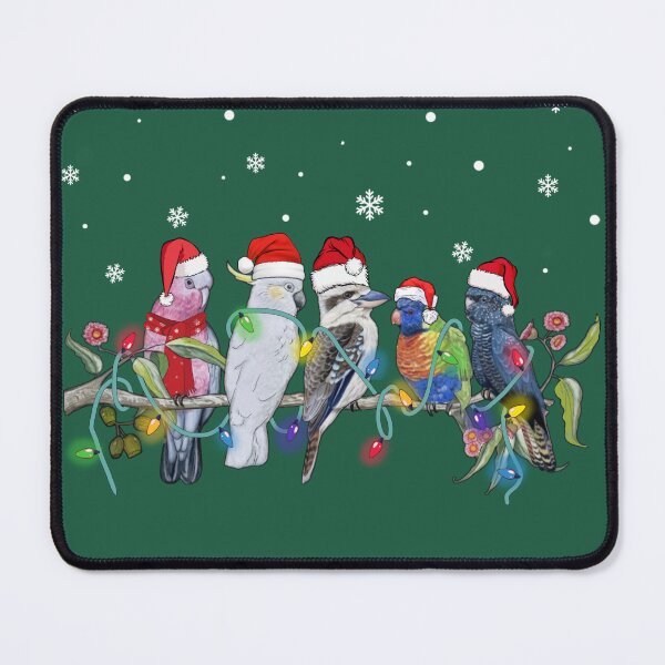 Item preview, Extra festive Australian Birds Christmas Australia Xmas Gift Men Woman Kids designed and sold by Amelia ART G.