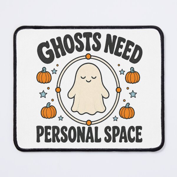Item preview, Ghosts Need Personal Space Funny Halloween designed and sold by Zenith Design.