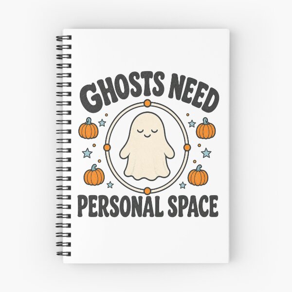 Item preview, Ghosts Need Personal Space Funny Halloween designed and sold by Zenith Design.