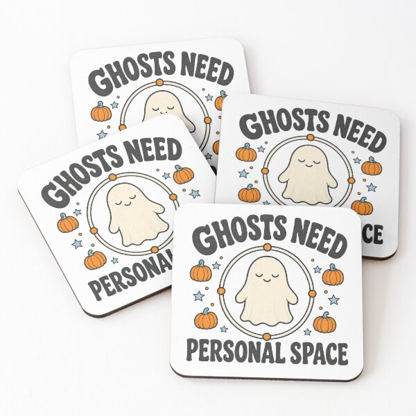 Item preview, Ghosts Need Personal Space Funny Halloween designed and sold by Zenith Design.