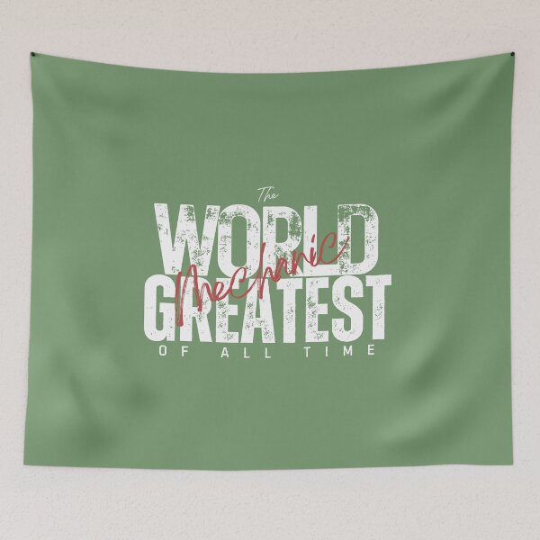 Item preview, World Greatest Mechanic - Work Anniversary Job Gift For Women - Classic Green designed and sold by Doiemacreations.