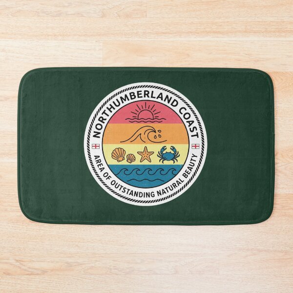 Item preview, Northumberland Coast AONB England Coastal Travel Souvenir designed and sold by jeshands.