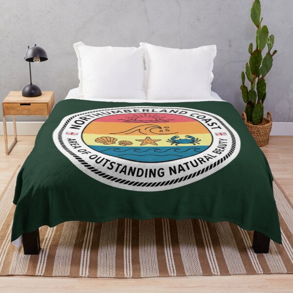 Item preview, Northumberland Coast AONB England Coastal Travel Souvenir designed and sold by jeshands.