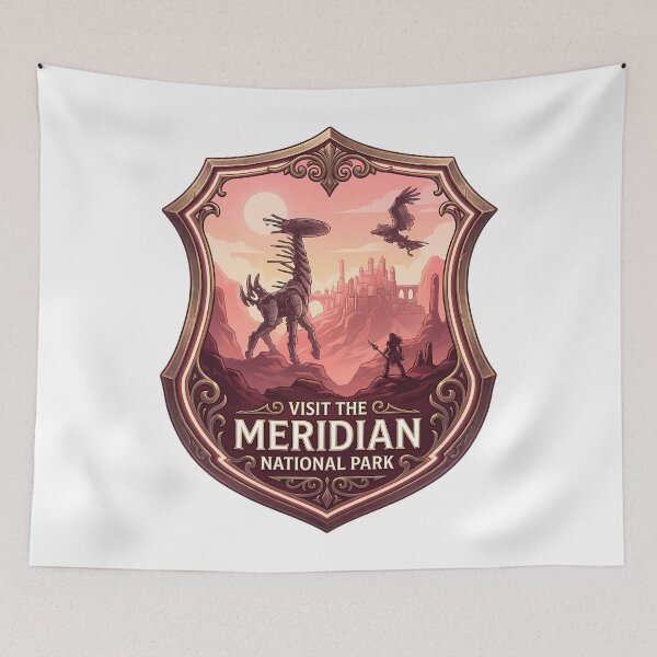 Item preview, Meridian National Park designed and sold by FrontierCosmic.