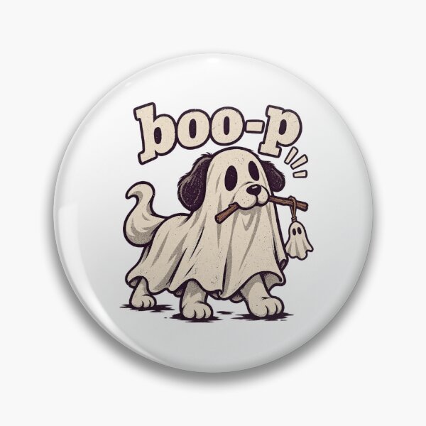 Item preview, Ghost Dog Boo-p designed and sold by LuveraxArt.